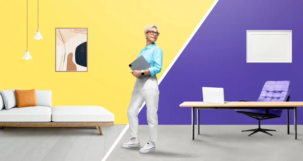 Office after painting